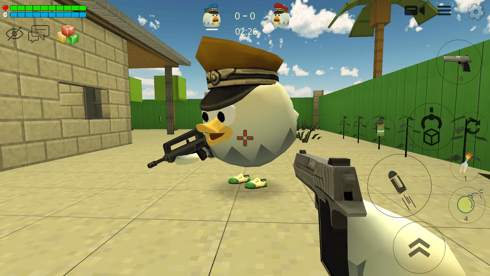 Chicken Gun Старая Версия