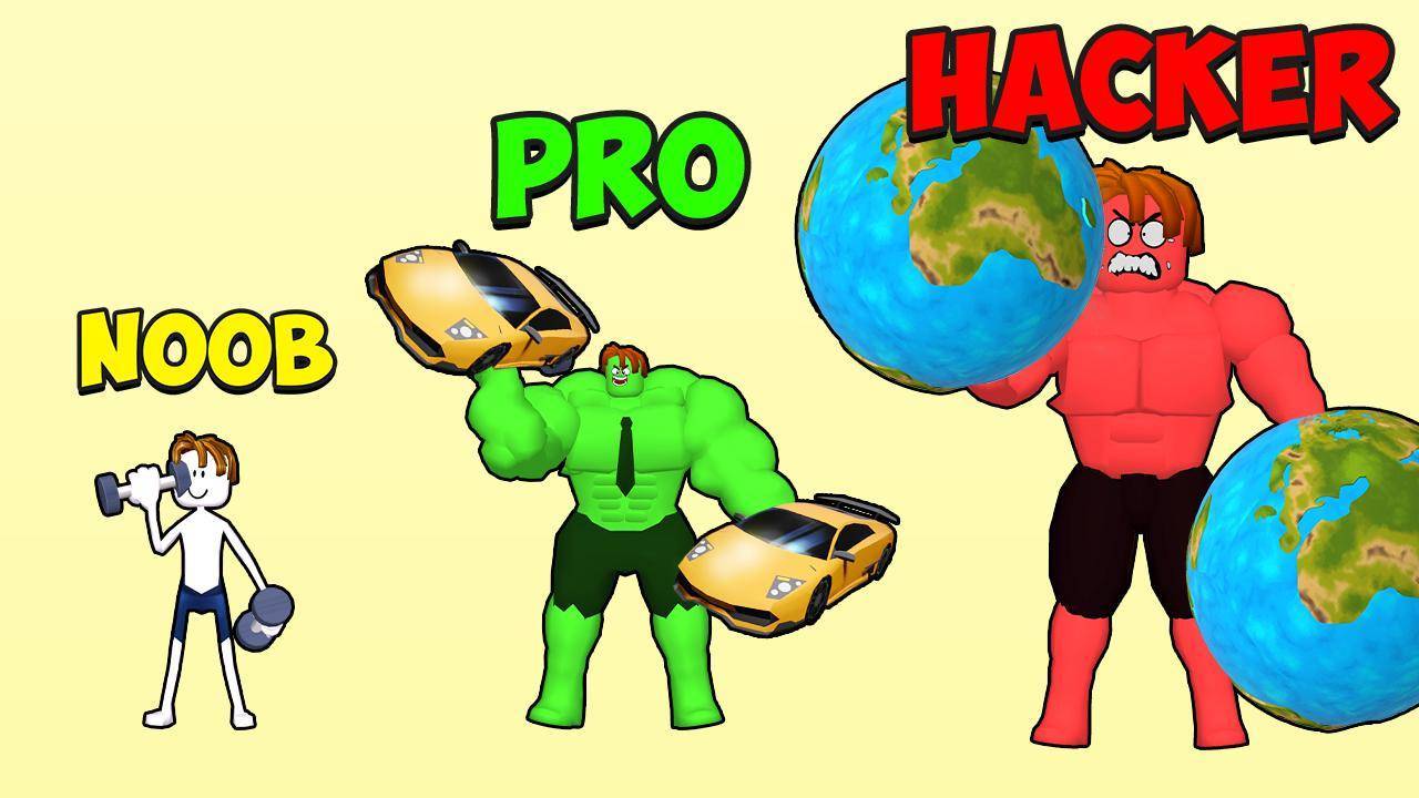 Roblock Gym Clicker Tap Hero Взлом Много Денег