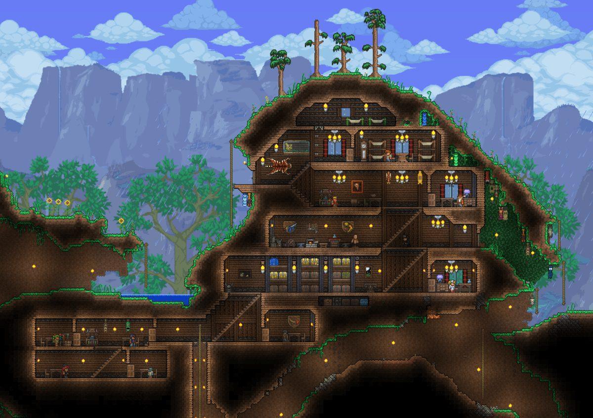 Скачать Карту со Всеми Вещами для Terraria 1.4.4.9 Новая Версия