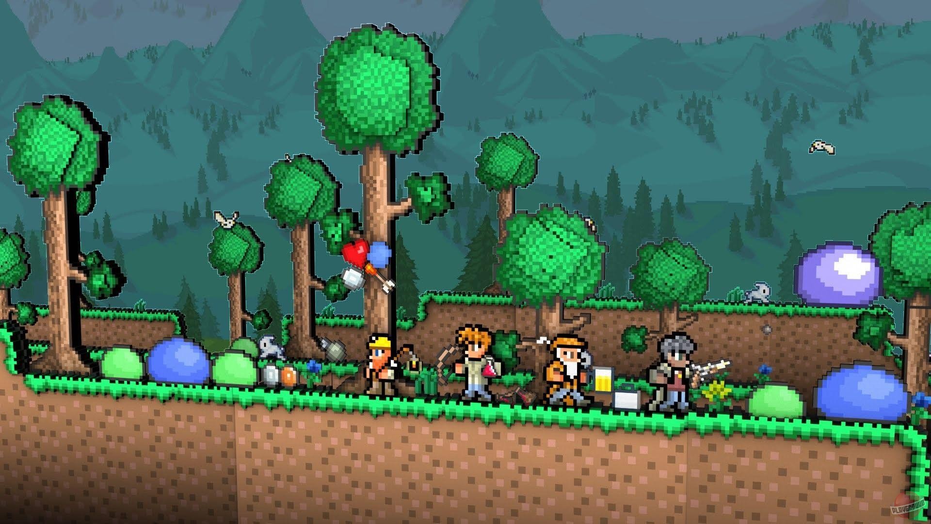 Скачать Карту со Всеми Вещами для Terraria 1.4.4.9 Новая Версия