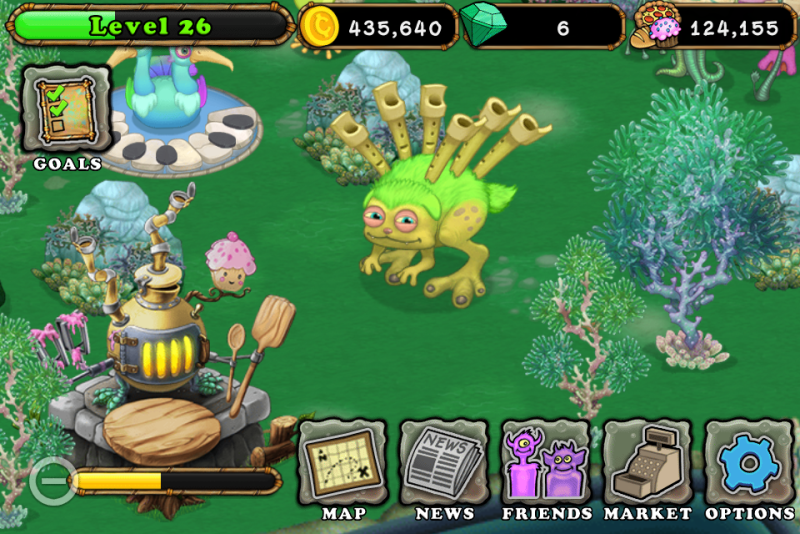 Взлом My Singing Monsters: The Lost Landscape на Андроид