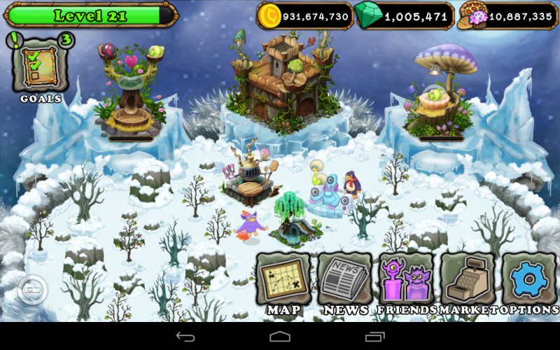 Взлом My Singing Monsters: The Lost Landscape на Андроид