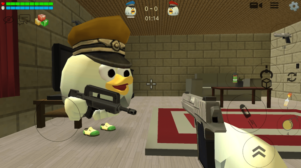 Chicken Gun 2.8.06 Читы на Андроид (Мод Меню, Много Денег)