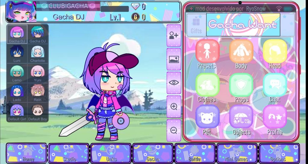 Gacha City 3.2.1 МОД (Полная Версия)