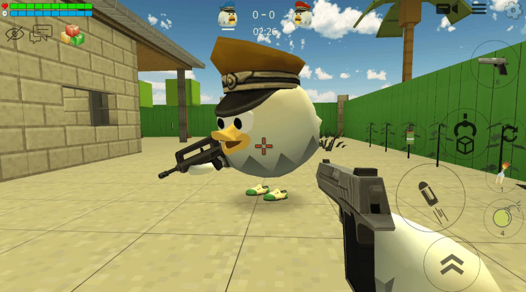 Chicken Gun 2.8.06 Читы на Андроид (Мод Меню, Много Денег)
