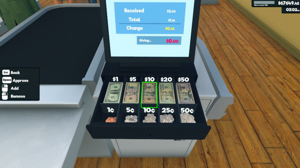 Взлом Supermarket Simulator на Андроид