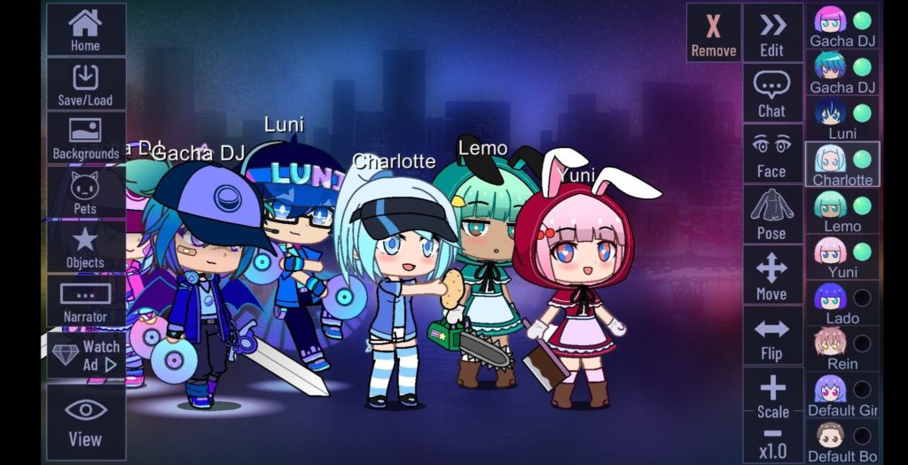 Gacha City 3.2.1 МОД (Полная Версия)