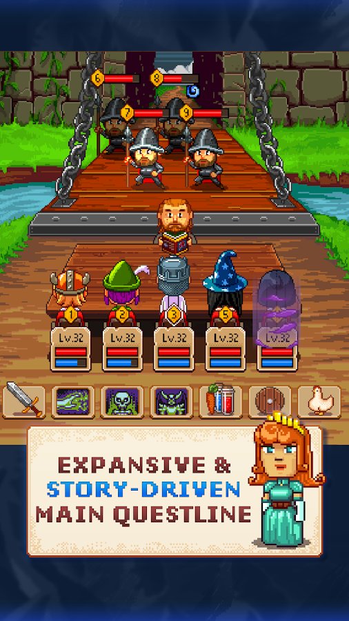 Взлом Knights of Pen and Paper 2 APK + OBB
