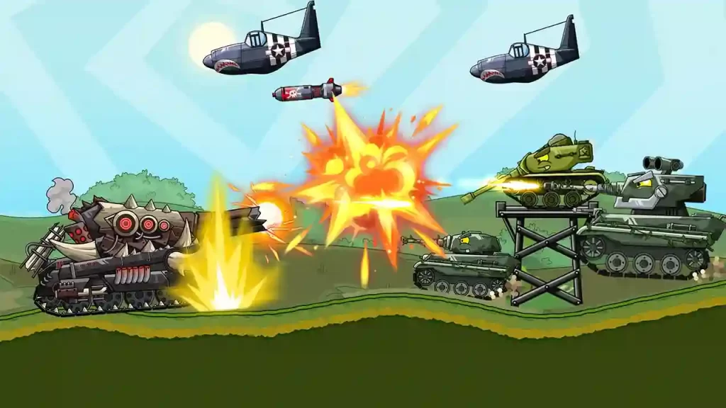 Tank Arena Steel Battle Мод Много Денег + Гемов + Все открыто