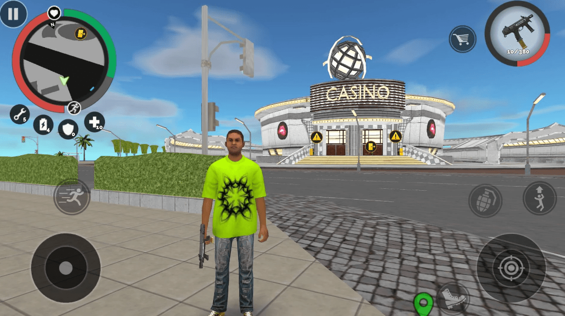 Vegas Crime Simulator 2 3.1.5 Мод Меню + Много денег