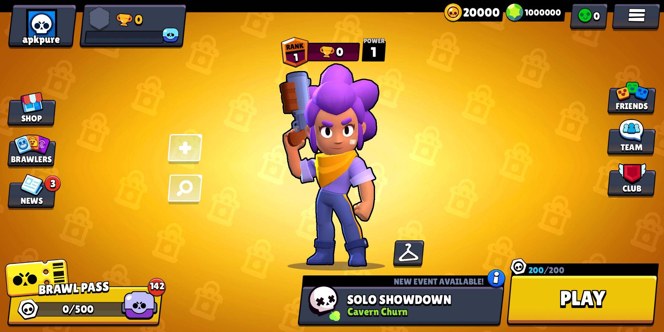 Приватка Null’s Brawl 55.236 на iOS (Новая Версия с Мутациями)