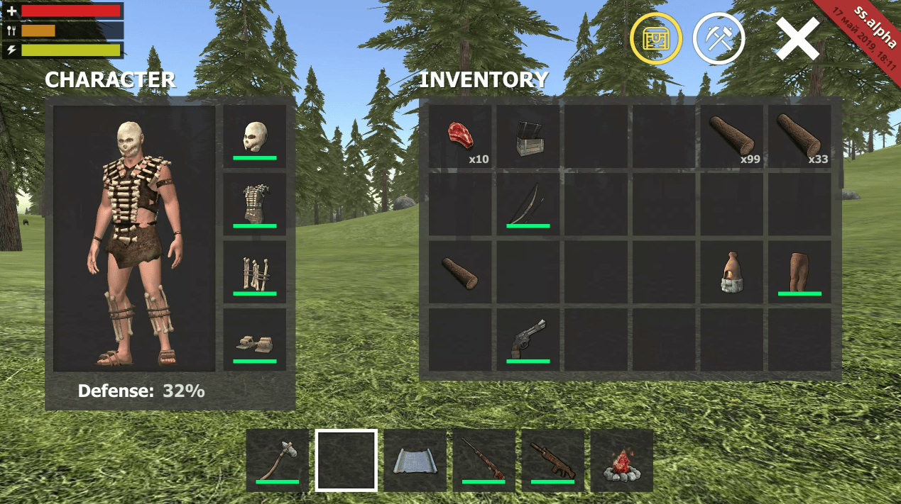Survival Simulator 0.2.3 alpha Взлом от Лари Хакер