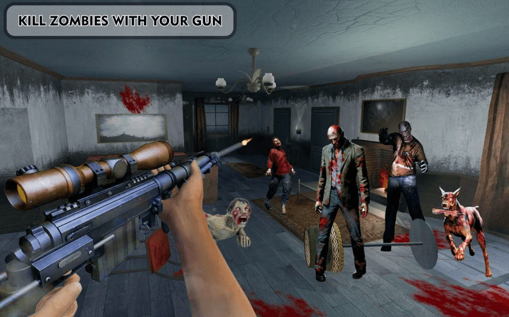 Zombies Frontier Dead Killer 6.1 Мод Бессмертие на Андроид